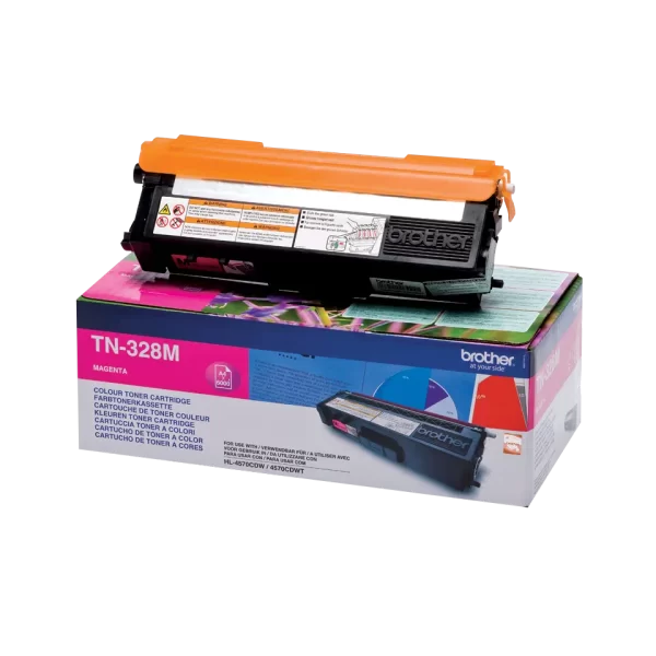 Cartucho de Toner Brother TN328 Magenta Original - TN328M