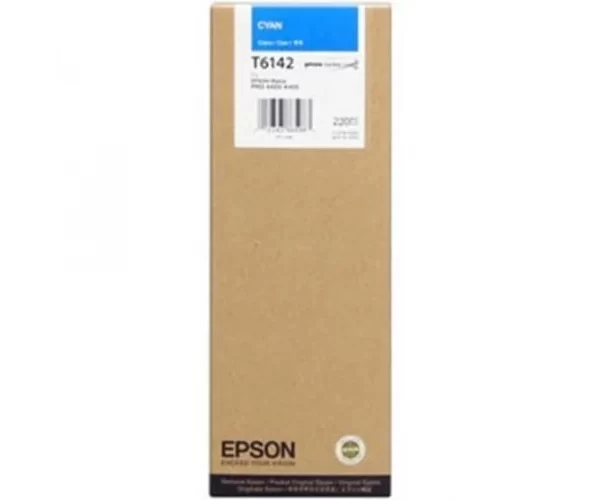 Epson T6142 Cyan Cartucho de Tinta Original - C13T614200