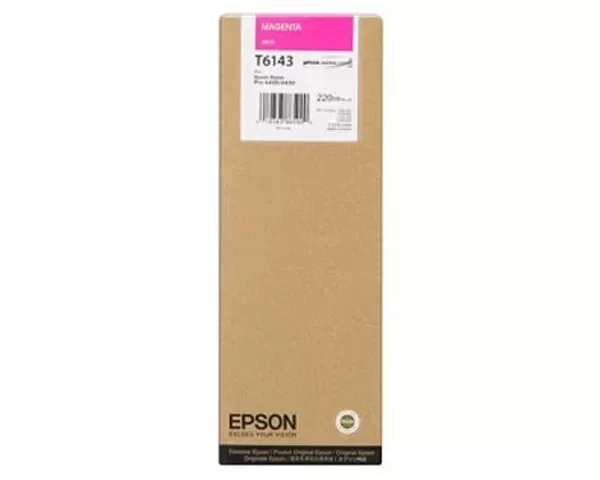 Epson T6143 Magenta Cartucho de Tinta Original - C13T614300