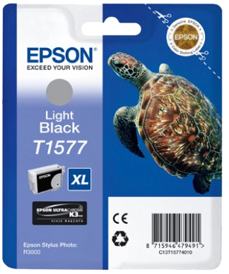 Cartucho de tinta original Epson T1577 Black Light - C13T15774010