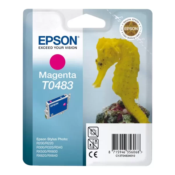 Epson T0483 Magenta Cartucho de Tinta Original - C13T04834010