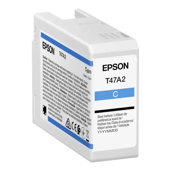 Cartucho de tinta original Epson T47A2 cyan - C13T47A200