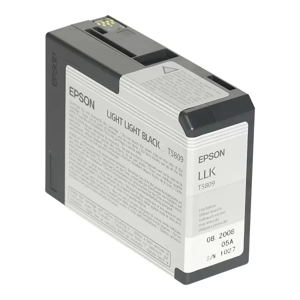 Cartucho de tinta original Epson T5809 Black Light Light - C13T580900
