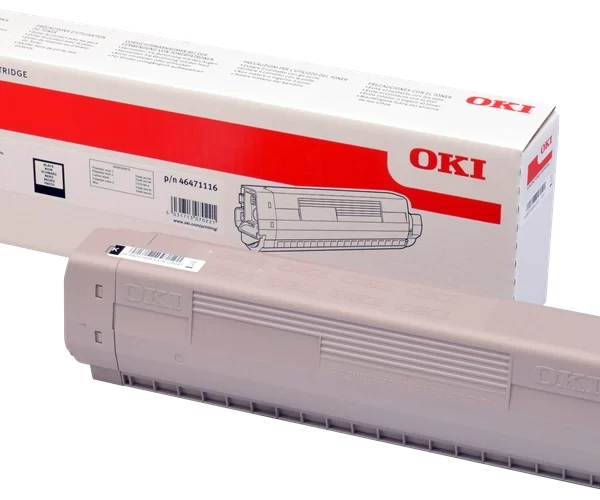 Cartucho de Toner OKI C813 Preto Original - 46471116