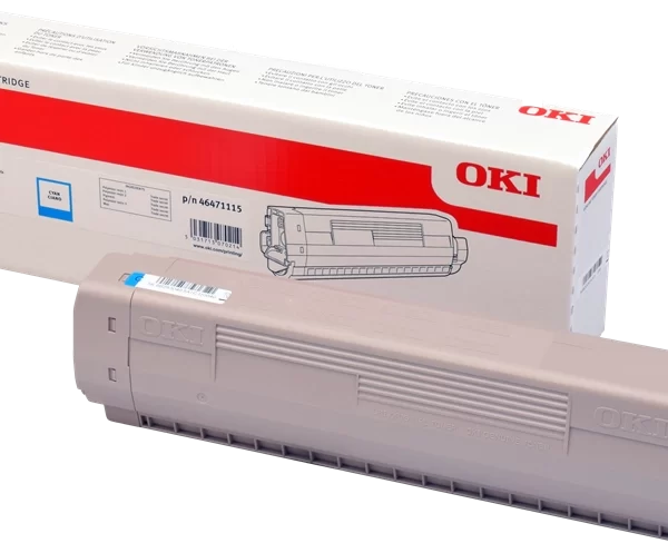 Cartucho de Toner OKI C813 cyan Original - 46471115