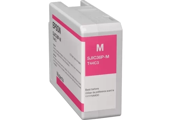 Cartucho de tinta original Epson SJIC36P Magenta - C13T44C340/SJIC36P(M)