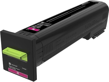 Cartucho de Toner Lexmark CS820 Magenta Original - 72K2XM0/72K2XME