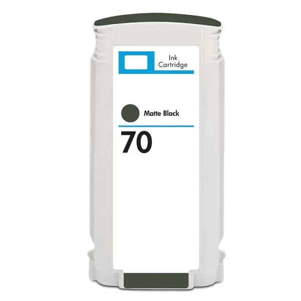 Cartucho de tinta de pigmento genérico HP 70 preto fosco - substitui C9448A