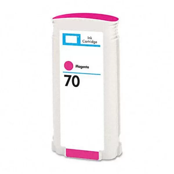 Cartucho de tinta de pigmento genérico magenta HP 70 - substitui C9453A