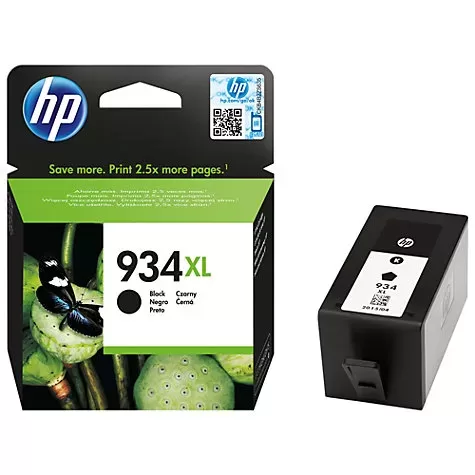 HP 934XL Preto Cartucho de Tinta Original - C2P23AE