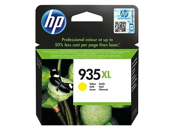 Cartucho de tinta original amarelo HP 935XL - C2P26AE