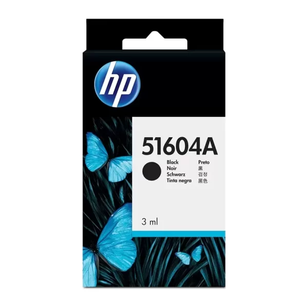 Cartucho de tinta original preto HP 51604A
