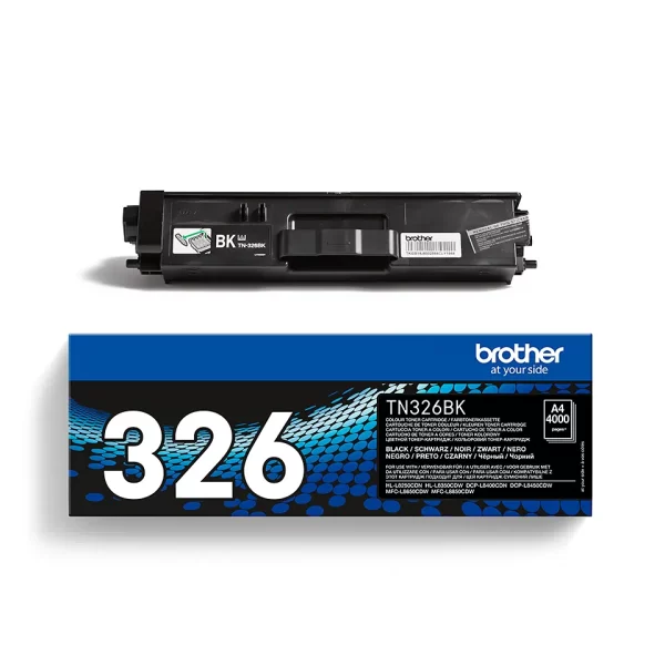 Brother TN326 Preto Cartucho de Toner Original - TN326BK