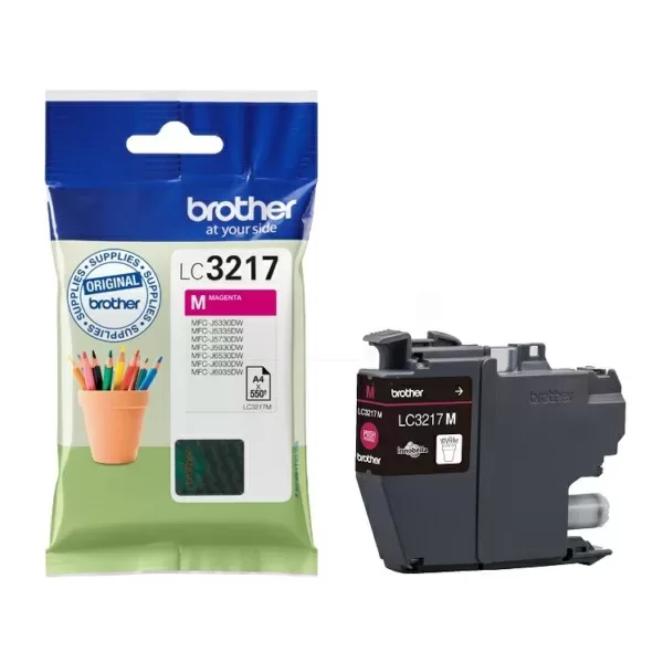 Cartucho de Tinta Brother LC3217 Magenta Original - LC3217M