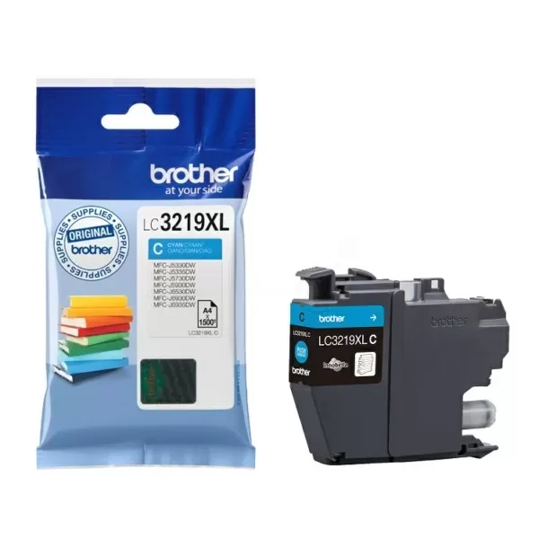 Cartucho de Tinta Brother LC3219XL cyan Original - LC3219XLC