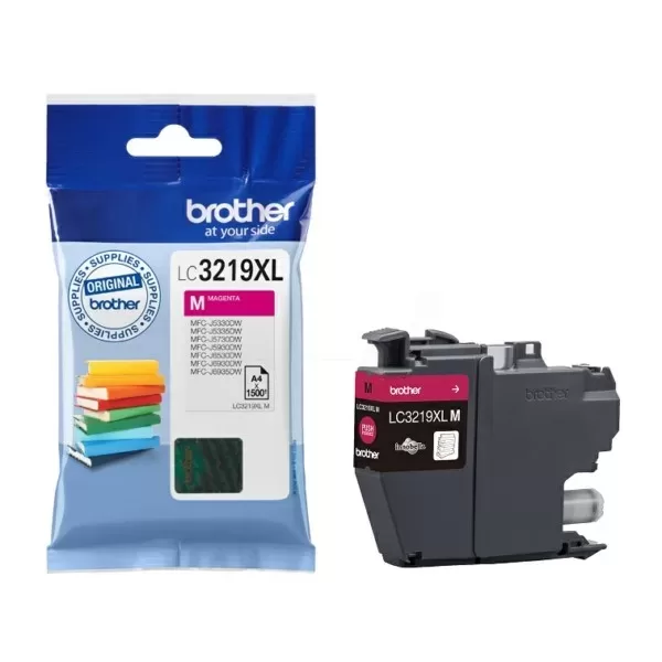 Cartucho de Tinta Brother LC3219XL Magenta Original - LC3219XLM