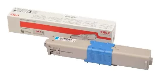 Cartucho de toner original OKI C332DN/MC363DN/MD363DN cyan - 46508711