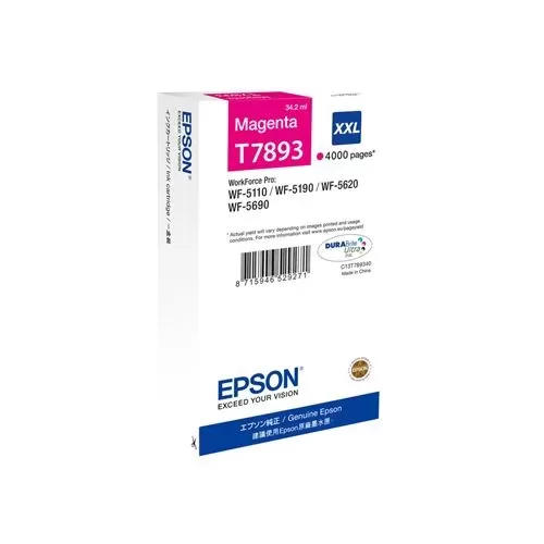 Cartucho de tinta original magenta Epson T7893 - C13T789340