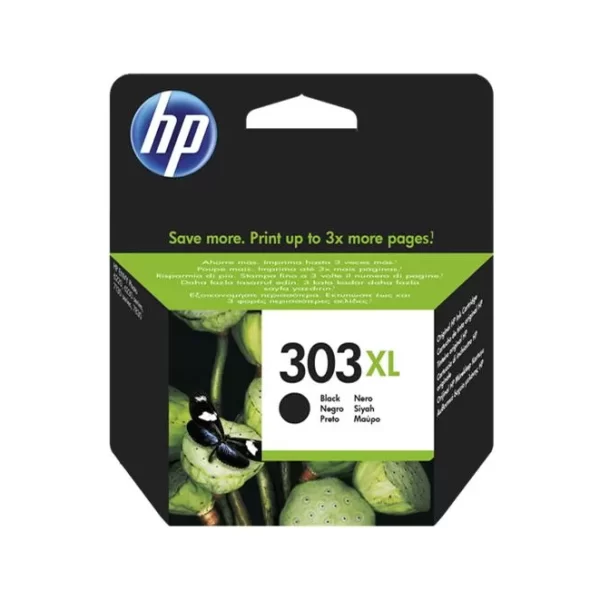 Cartucho de tinta original preto HP 303XL - T6N04AE