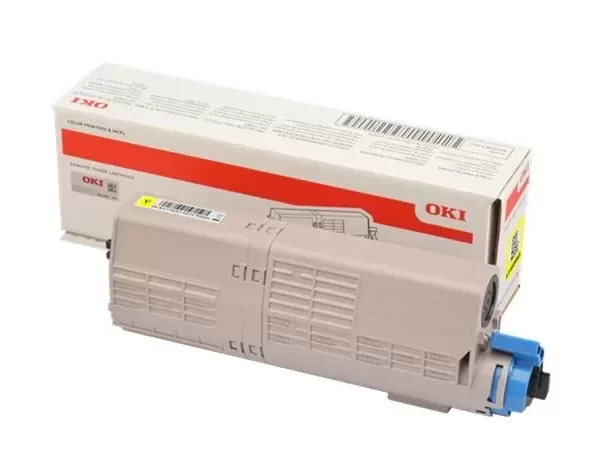 OKI C532DN/C542DN/MC573DN/MC563DN Amarelo Cartucho de Toner Original - 46490401
