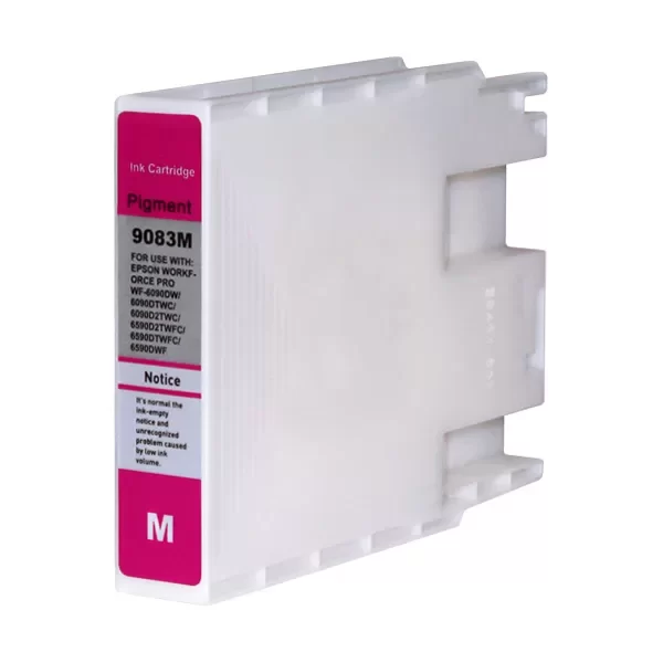 Cartucho de tinta de pigmento genérico Epson T9083 magenta - substitui C13T908340