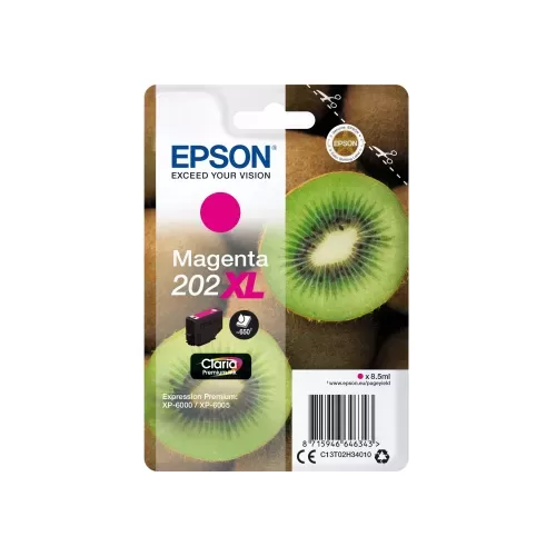 Cartucho de tinta original magenta Epson 202XL - C13T02H34010