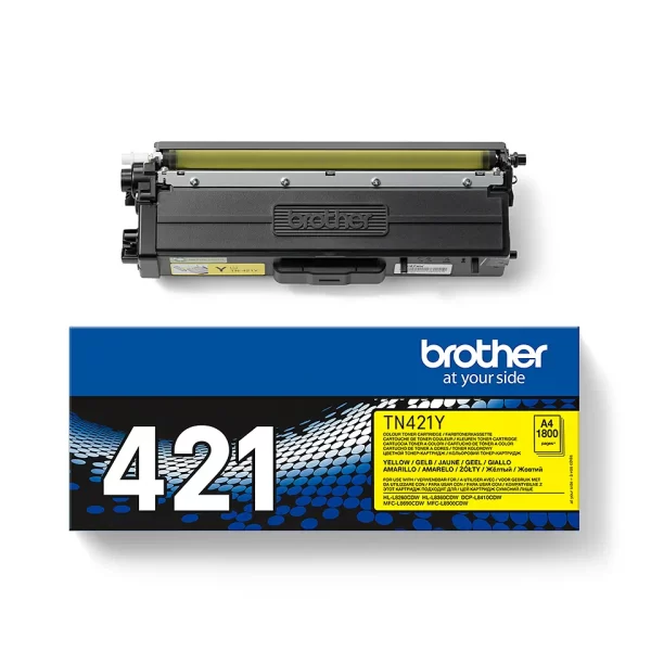 Brother TN421 Amarelo Cartucho de Toner Original - TN421Y