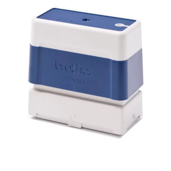 Pacote com 6 suportes de selos originais Brother PR2260E6P - 22x60mm - cor azul
