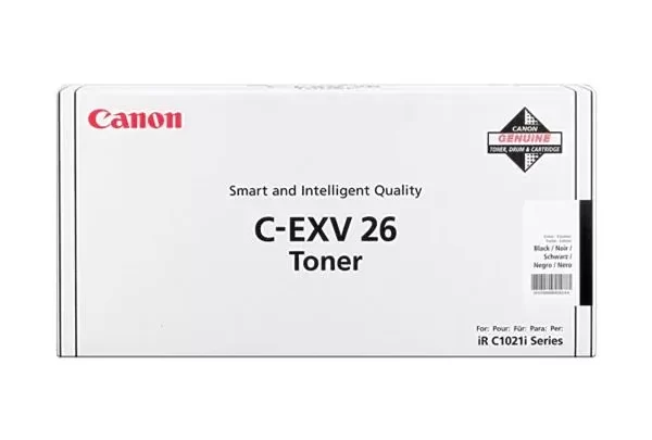 Cartucho de toner original preto Canon CEXV26 - 1660B006