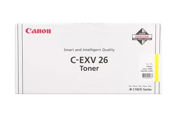 Cartucho de toner original amarelo Canon CEXV26 - 1657B006