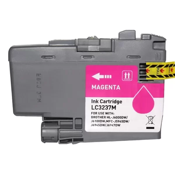 Cartucho de tinta de pigmento genérico magenta Brother LC3237 - substitui LC3237M