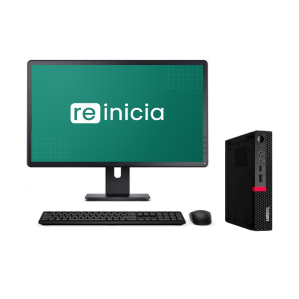 Desktop Lenovo Pack Lenovo M720q Tiny | i5-9500T | 16GB | SSD 256GB | Recondicionado Grade A+