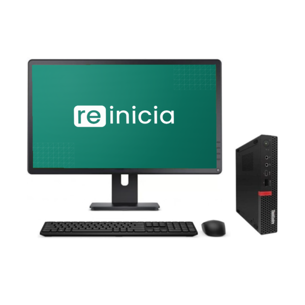 Desktop Lenovo Pack Lenovo M920q Tiny | i5-9500T | 16GB | SSD 512GB | Recondicionado Grade A+