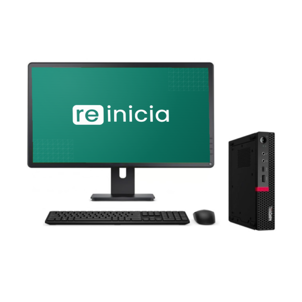 Desktop Lenovo Pack Lenovo M720q Tiny | i5-9500T | 8GB | SSD 512GB | Recondicionado Grade A+
