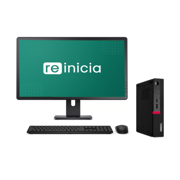 Desktop Lenovo Pack Lenovo M720q Tiny | i5-9500T | 16GB | SSD 256GB | Recondicionado Grade A+