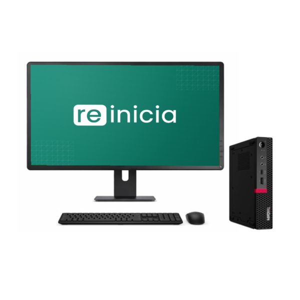 Desktop Lenovo Pack Lenovo M720q Tiny | i5-8500T | 8GB | SSD 512GB | Recondicionado Grade A+